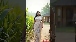 Elegant Walk in Green Saree | Saree Fashion Style।#shorts #shortfeed #sareebeauty