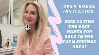 How to find the best Investment Properties (homes for sale) in the Palm Springs area?