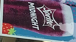 Limited Edition Midnight Sprite by White Castle Food / Drink Review