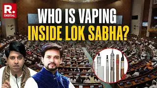 Anurag Thakur And Shehzad Poonawalla Take On TMC MP For Smoking E-Cigarette In Lok Sabha