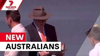 Australia Day citizenship ceremony in Canberra | 7NEWS