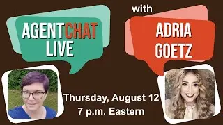 AgentChat Live с Адрией Гетц из Martin Literary Management