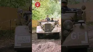 Driving Ww2 German vehicles 💥 #ww2 #military #vehicles #classiccars #vintagecars #truck #opel #war