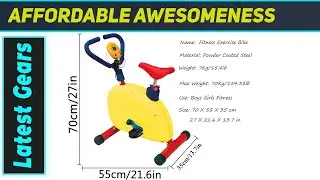 Kids Fitness Exercise Bike: The Ultimate Way to Get Them Moving!
