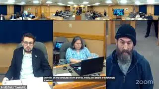 Smithfield Twp. Board of Supervisors Meeting - Reorganization January 5, 2026
