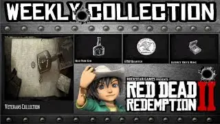 Veterans Collection locations May 20 - RDR2 Online Weekly Collection + Daily Challenges