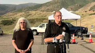 Officials give an update on the Quarry Fire