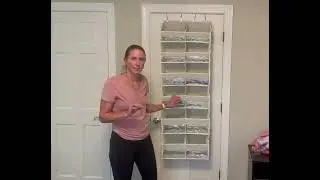 This over the door organizer will hold so much! |Product Overview #ad #amazoninfluencer