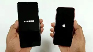 Samsung F62 vs iPhone SE ( 2020 ) - Speed Test!!