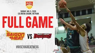 Saigon Heat v Kuala Lumpur Dragons | FULL GAME | 2019-2020 ASEAN Basketball League