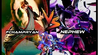 SF6: FChampryan (Honda) Vs. Nephew (Juri) | Sick & Intense match up!!!
