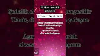 Giyim ve dış g&ouml;r&uuml;n&uuml;ş