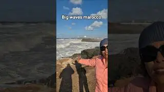 Big surf Morocco 🇲🇦 #fyp #travelblogger #surf #morocco