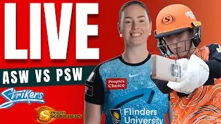 T20 Spring LIVE: ASW VS PSW Live, 4th Match | Adelaide Strikers Women Vs Perth Scorchers Women Live