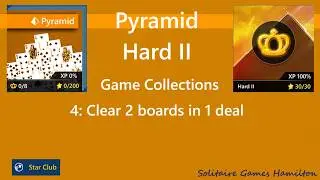 Star Club | Pyramid Hard II - #4: Clear 2 boards in 1 deal