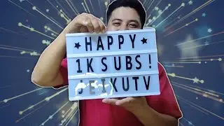 HAPPY 1K SUBSCRIBERS!!! | JEIKUTV | THANK YOU GUYS!!!
