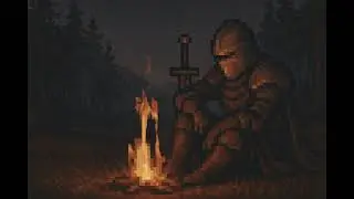 The fire is warm&hellip; rest now, knight | Sleep Music from a Forgotten World