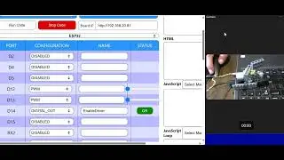 runlinc AI IoT and AI Assistant to control Lego Motor Speed using PWM and Motor Driver