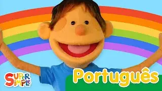 Qual A Sua Cor Favorita? | Can&ccedil;&otilde;es Infantis | Super Simple Portugu&ecirc;s