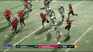 Dickinson Gators vs. Clear Brook Wolverines highlights | September 26, 2025