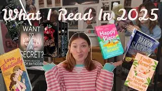 What I Read in 2025📚 | My Favorite Books & Honest Ratings