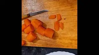 #my #carving #carrot #tulip #Magic kitchen of Krishna