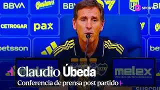 EN VIVO: Claudio &Uacute;beda habla en conferencia de prensa tras Boca vs. Tigre
