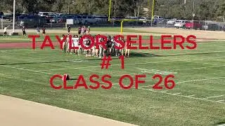 TAYLOR SELLERS QB CLASS 26