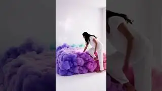 Sleeping on a Cloud Bed ASMR ☁️✨ Pastel Rainbow Clouds | Satisfying Fluffy Sleep | No Talking