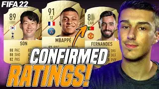 THE FIFA 22 CONFIRMED RATINGS!