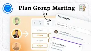 Как сделать групповое планирование в Calendly (организовать слоты)