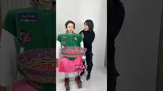 Мама сделала спящего робота для Дженни! 🫢😄