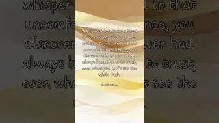 Trust Even When the Path Is Hidden #short #shortsfeed #shortsviral #selfcare #selflove #subscribe