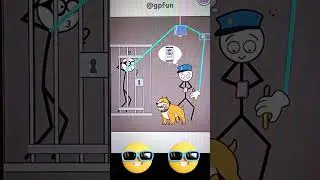 Prison Break 😀 Stickman Thief Puzzle Mobile Game - 23 #gpfun #shorts #trending