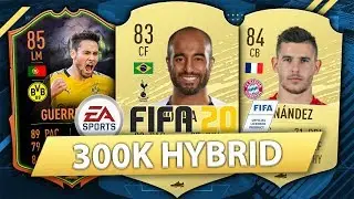 EPIC 300K HYBRID w/ SCREAM GUERREIRO! FIFA 20 SQUAD BUILDER