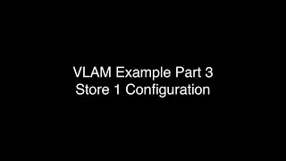 Variable Length Subnet Mask (VLSM) example Part 3 - Store 1