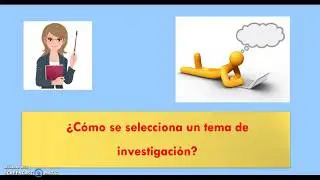 Delimitar el tema de investigación