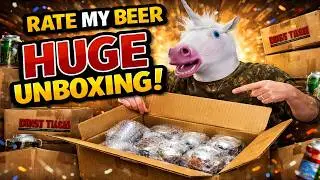 Ratemybeer Huge Unboxing Trembling Madness Morrisons & Yorshire Brewery 4 u.