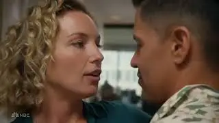 Magnum P.I 05x04 - Magnum and Higgins kiss | 