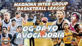OG DAYO VS AVOCADORIA | MARIKINA INTER GROUP BASKETBALL LEAGUE GAME HIGHLIGHTS