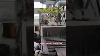 Dust removal equipment for treating dust emissions from flat conveyor type sandblasters