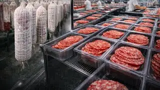 Inside the Salami Factory How Premium Cured Meat Is Made at Industrial Scale (Full Process)