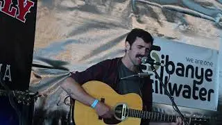 Ryan Acker performs at the Red Lodge Songwriter Festival