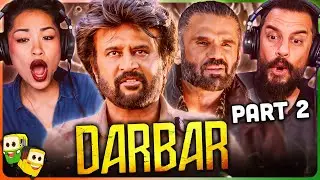 Part 2 - DARBAR Movie Reaction! | Rajinikanth | Suniel Shetty | Nayanthara
