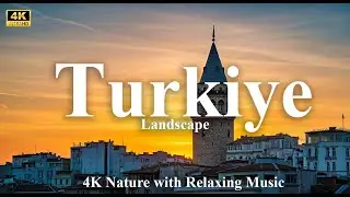 Turkey 4K | Mesmerizing Views of Cappadocia & Pamukkale with Relaxing Music