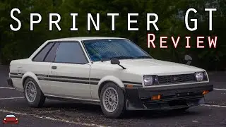 1982 Toyota Sprinter GT Review - A Surprisingly Modern Sports Coupe!