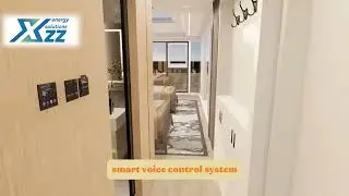 XZZEnergy Luxury Solar power homes prefab house capsule cabin kits prefab container house 