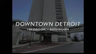 1001 W Jefferson Ave #14G, Detroit, MI 48226 (553sqft) ($200,000) (DownTown Apartment)