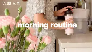 a healthy & productive summer morning 🍡 my realistic 