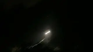 Lil storm from last night 